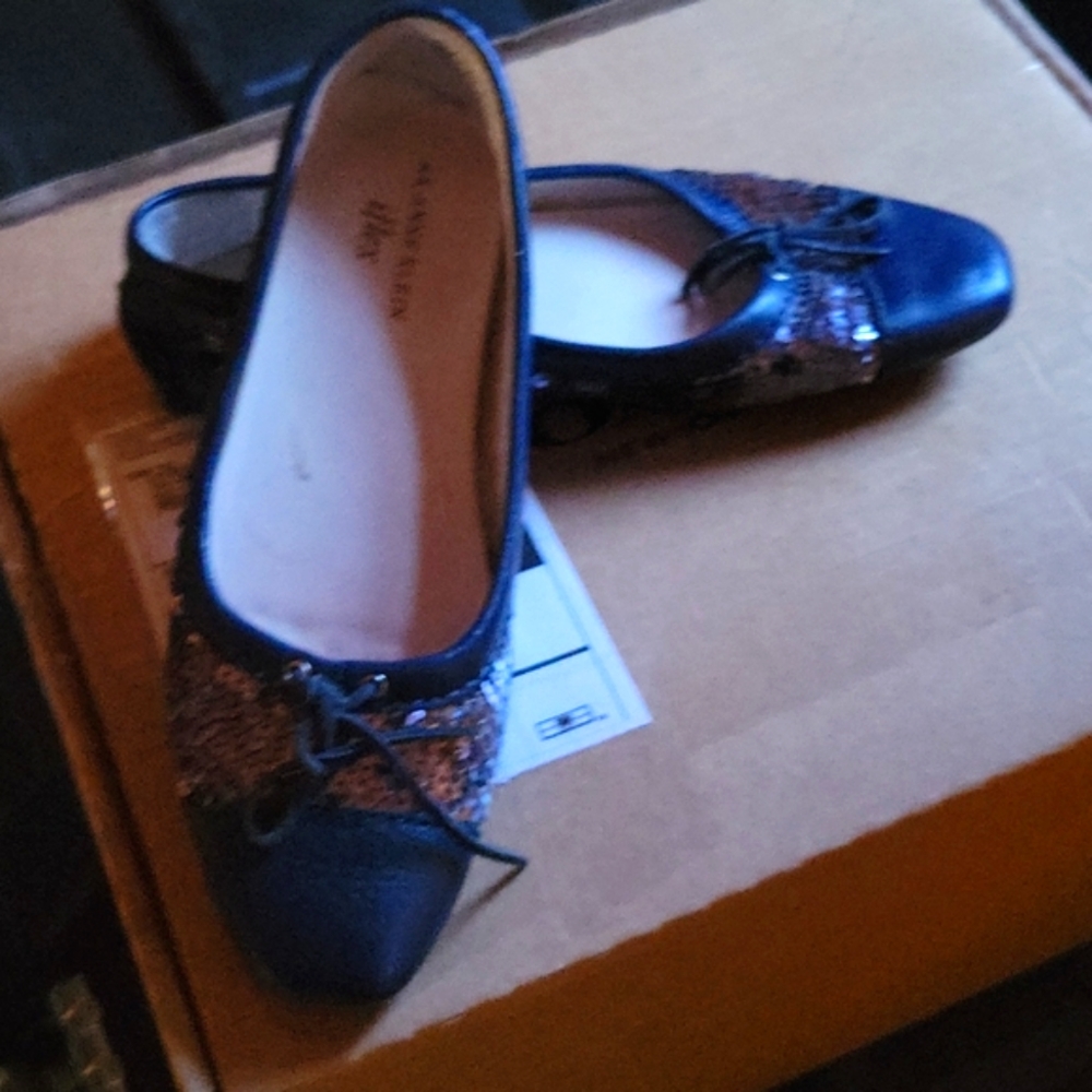 Anne Klein iflex sequin ballet slippers - Picture 2 of 8
